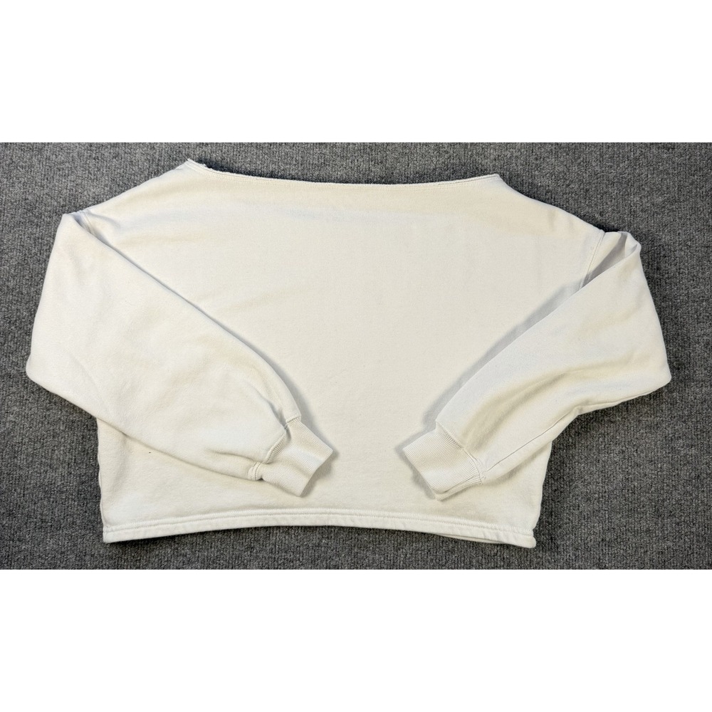 Hollister Blue 84 Miami Hurricanes Cheerleader Bears Cropped Sweatshirt XXS - Picture 7 of 7